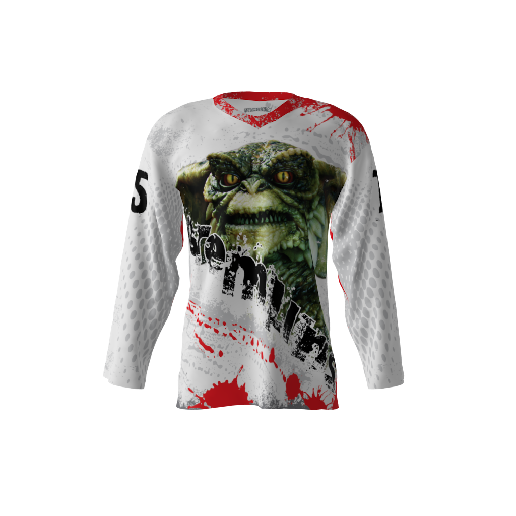 Gremlins White Hockey Jersey