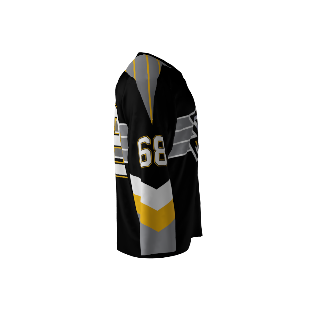 Jagr Bombs Hockey Jersey - Image 4
