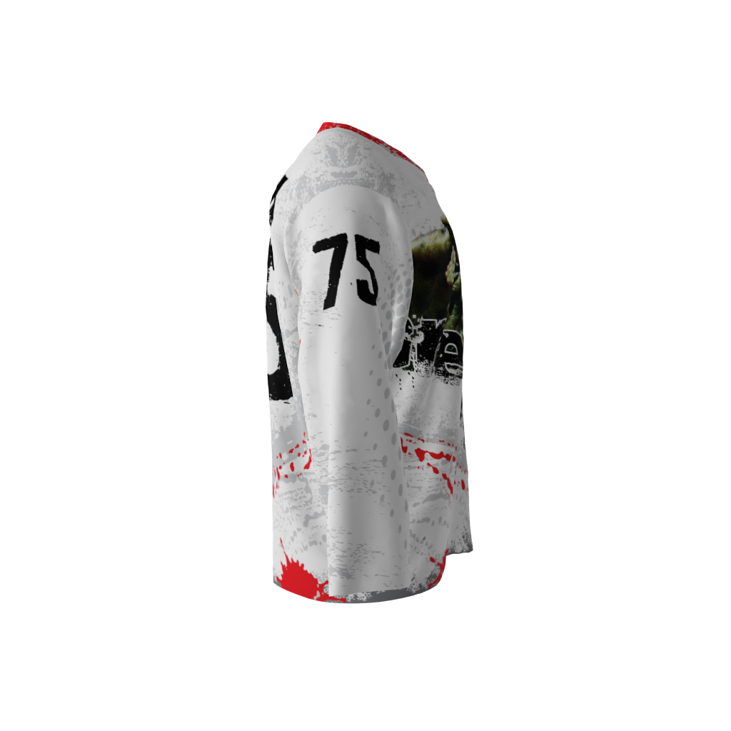 Gremlins White Hockey Jersey - Image 4
