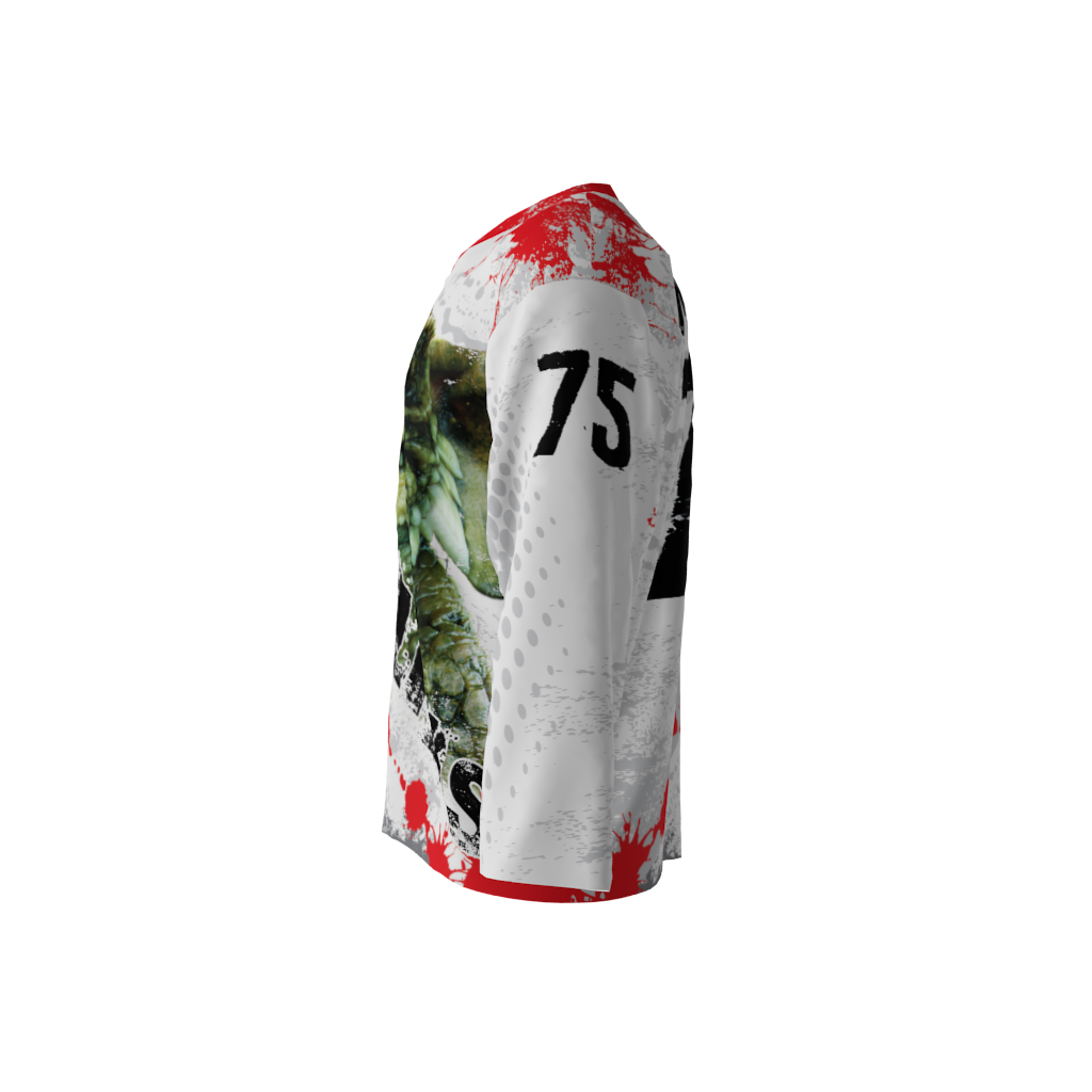 Gremlins White Hockey Jersey - Image 2