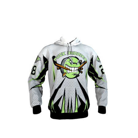 Puck Buddies White Hoodie