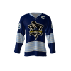 Jagr Bombs Navy Hockey Jersey