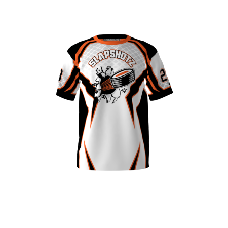 Slapshotz White Softball Jersey