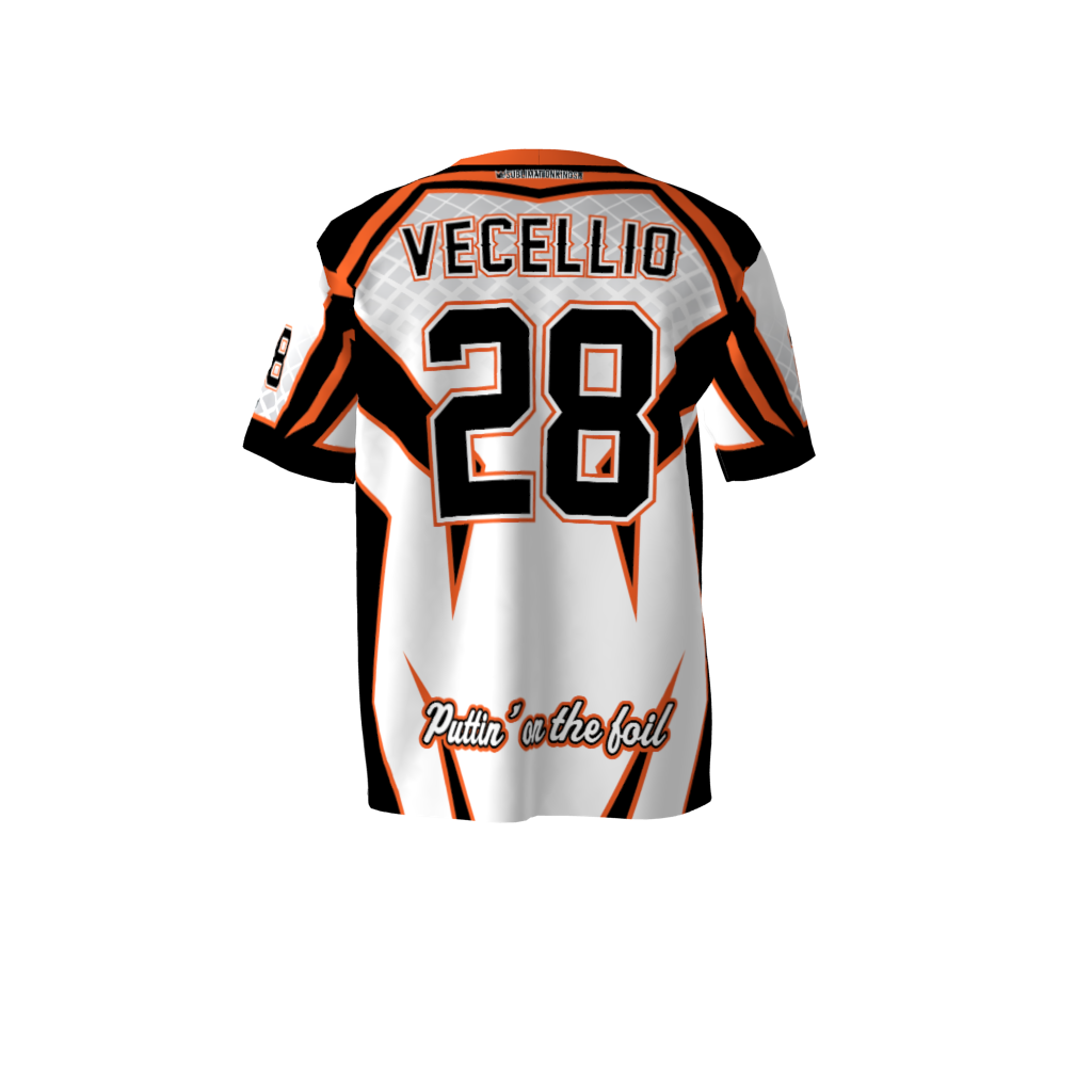 Slapshotz White Softball Jersey - Image 3