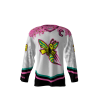Bumblehawks White Hockey Jersey