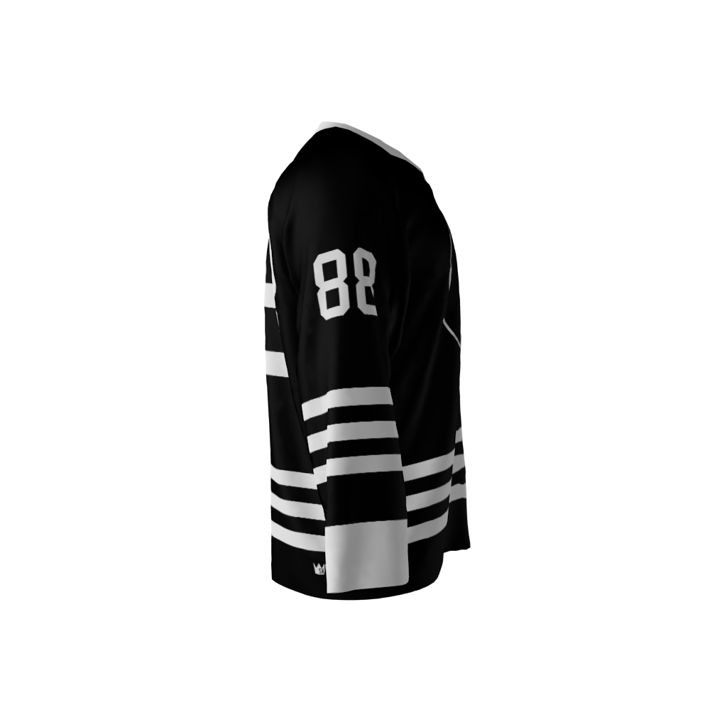 Narwhals Black Hockey Jersey - Image 4
