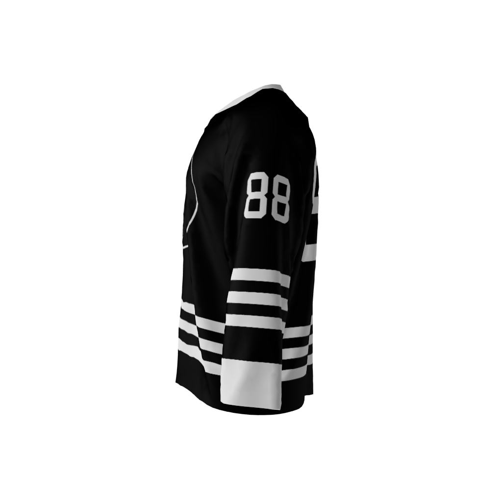 Narwhals Black Hockey Jersey - Image 2