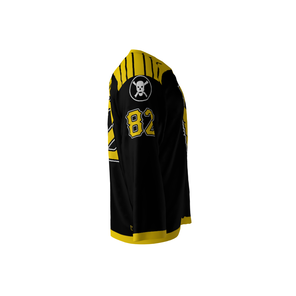 Hamiltons Black Hockey Jersey - Image 4