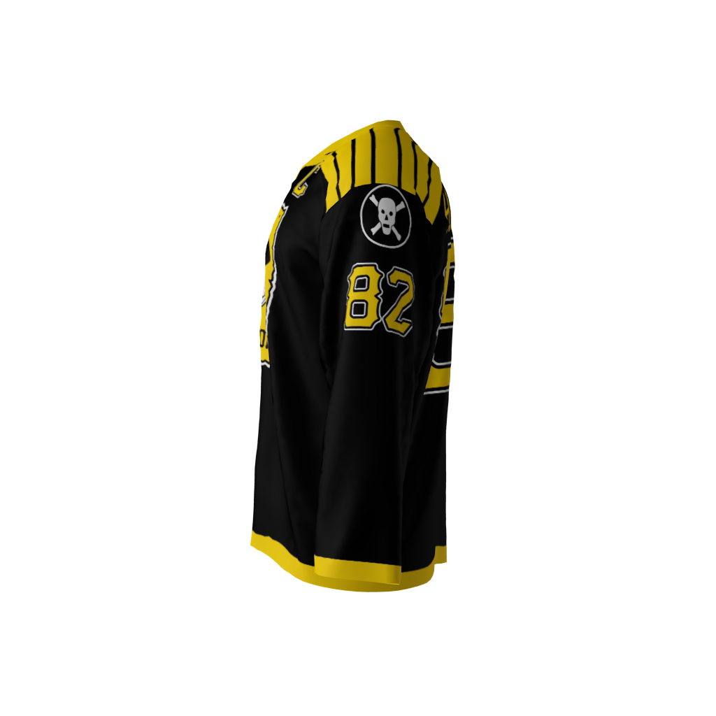 Hamiltons Black Hockey Jersey - Image 2