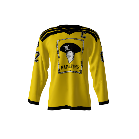 Hamiltons Gold Hockey Jersey