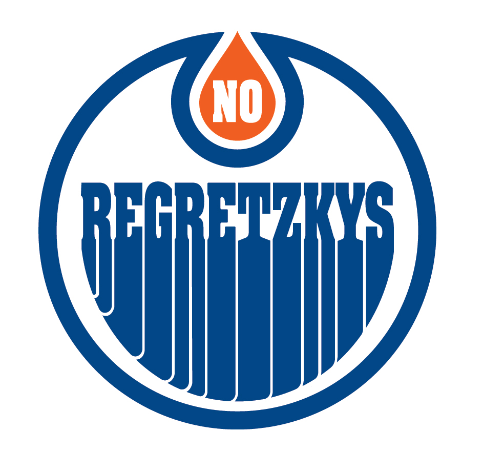No Regretzkys Orange Hockey Jersey - Image 5