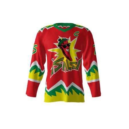 Salsa Red Hockey Jersey