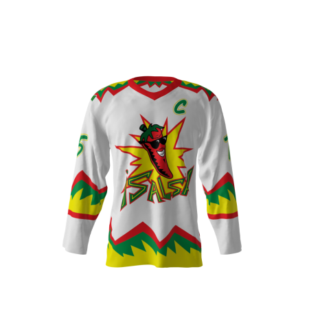 Salsa White Hockey Jersey