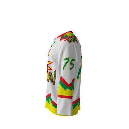 Alternative view of Salsa White Hockey Jersey