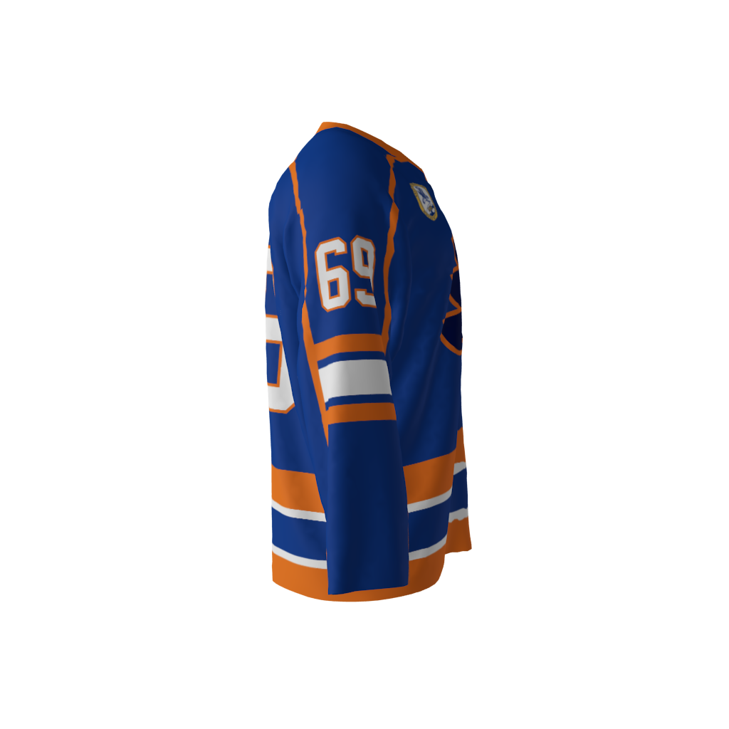 Highlanders Blue Hockey Jersey - Image 4