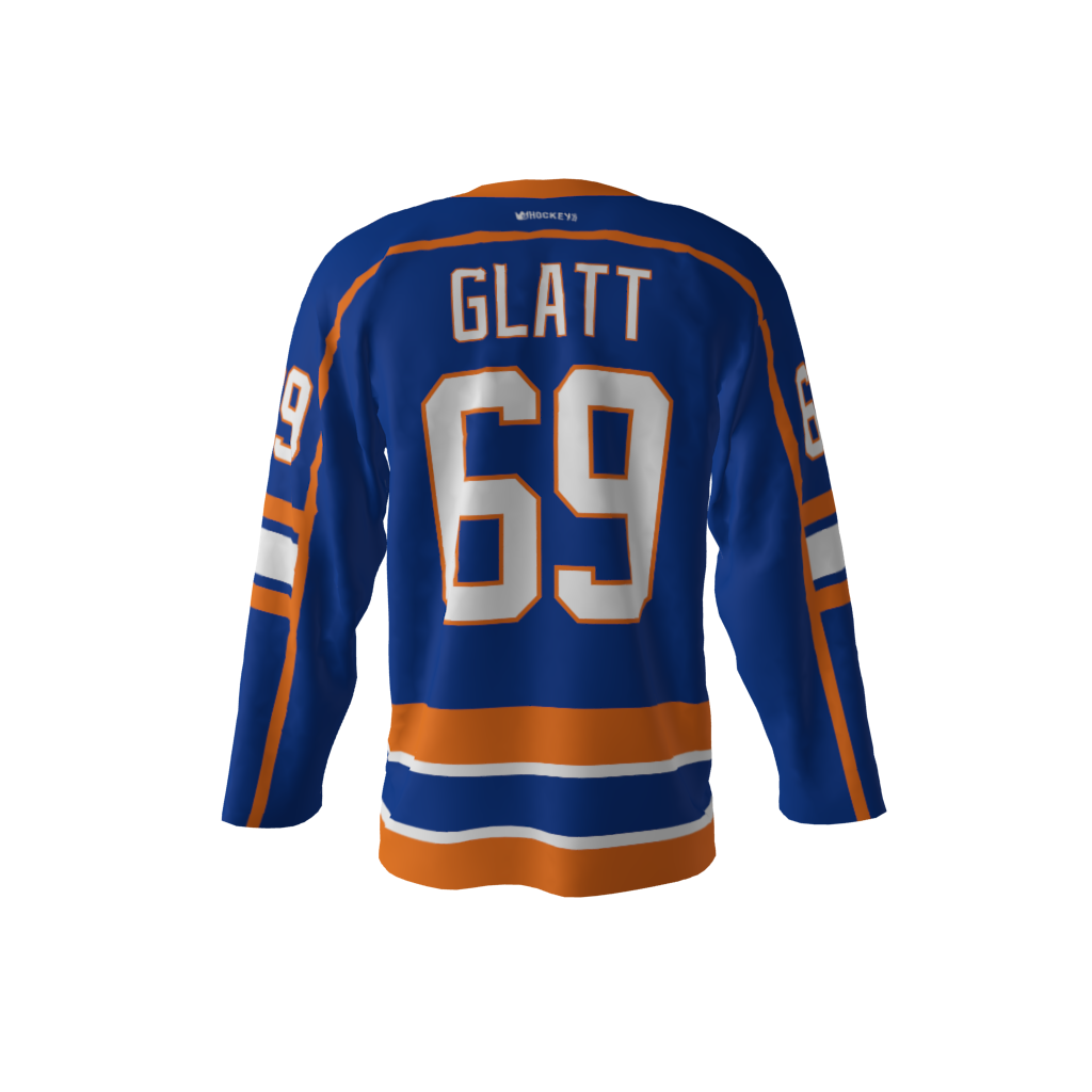 Highlanders Blue Hockey Jersey - Image 3