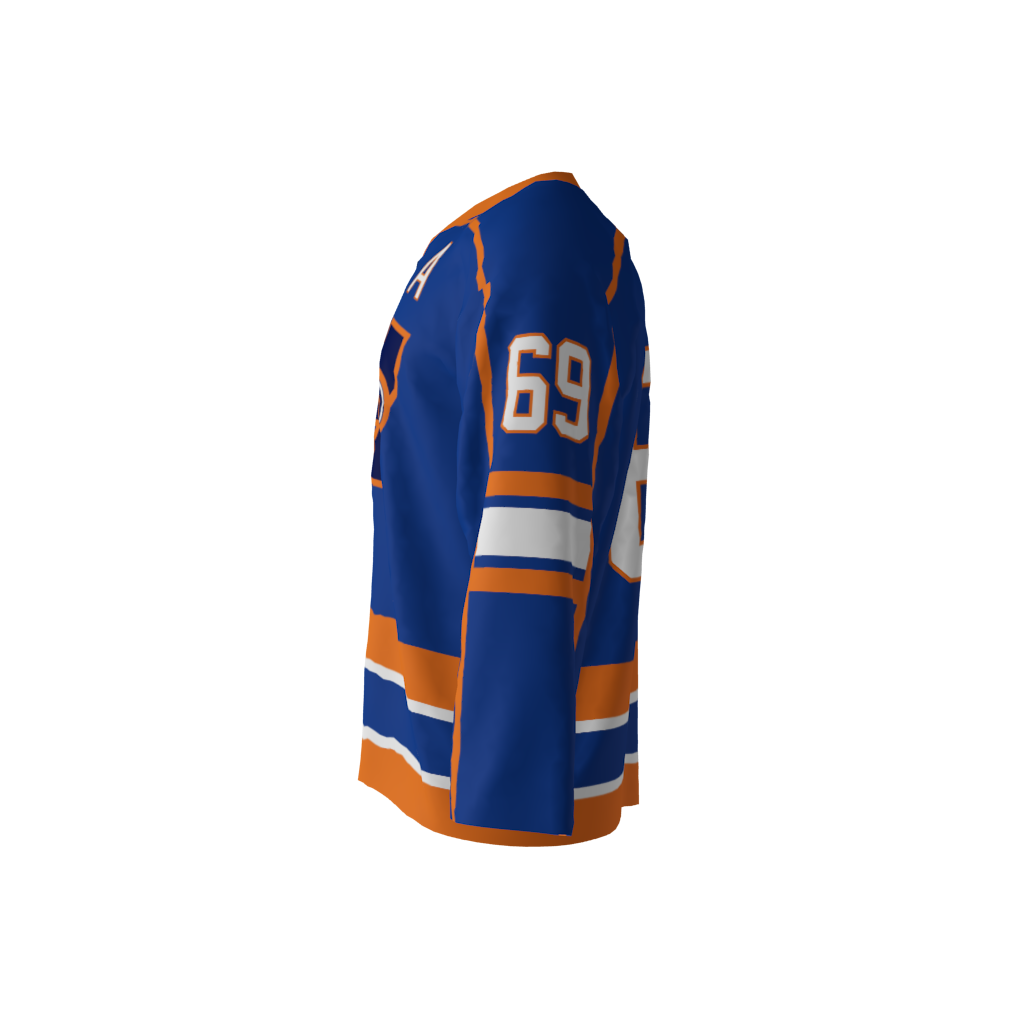 Highlanders Blue Hockey Jersey - Image 2