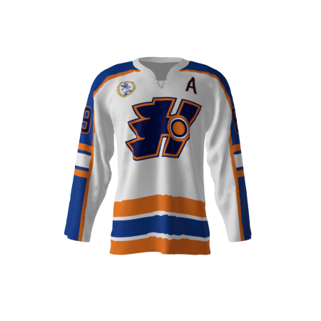 Highlanders White Hockey Jersey
