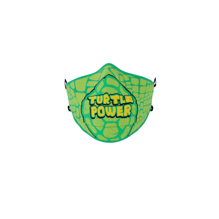 Turtle Power Custom Face Mask