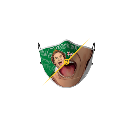 Buddy the Elf Reversible Face Mask