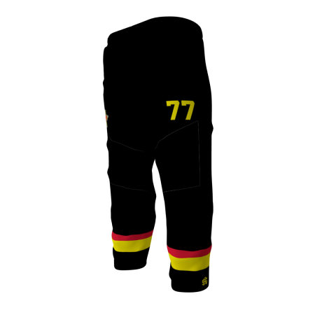 Roadrunners Black Inline Hockey Pants