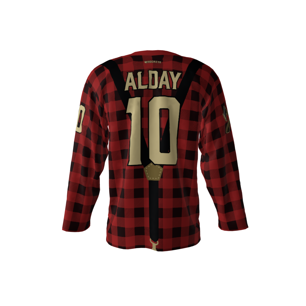 Skull Lumberjacks Hockey Jersey - Image 3