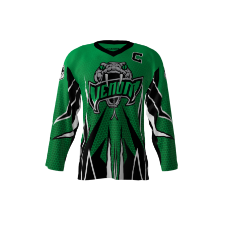 Venom Green Hockey Jersey