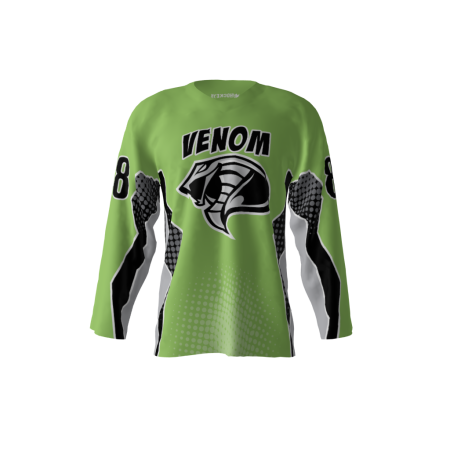 Venom Lime Green Hockey Jersey