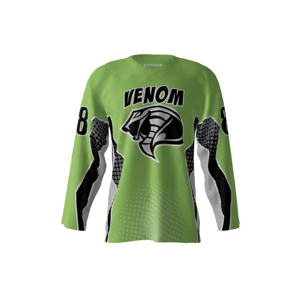 Venom Lime Green Hockey Jersey