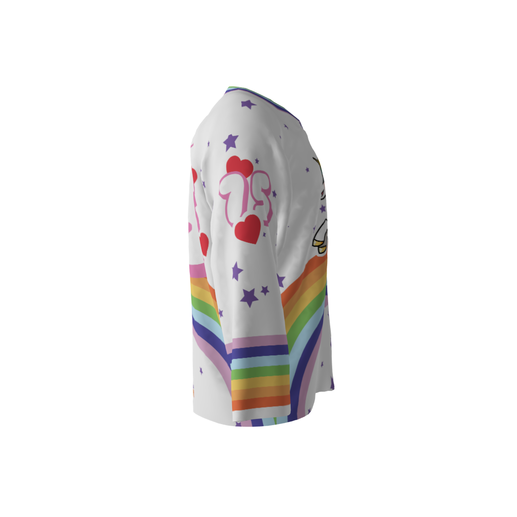 Unicorns White Hockey Jersey - Image 4