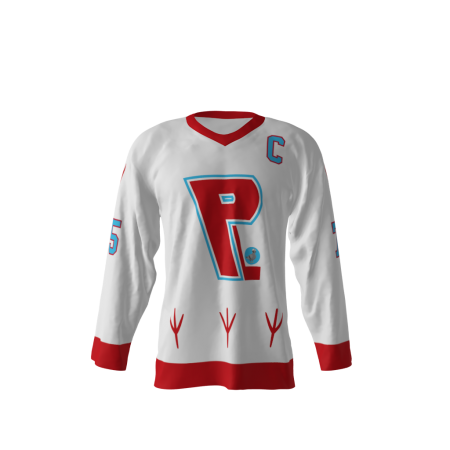 Pigeons White Hockey Jersey