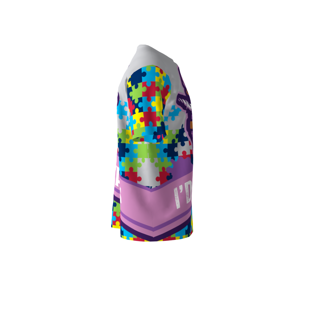 I'd Hit That Autism Softball Jersey - Image 4