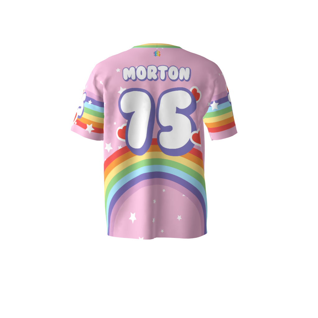 Unicorns Pink Softball Jersey - Image 3
