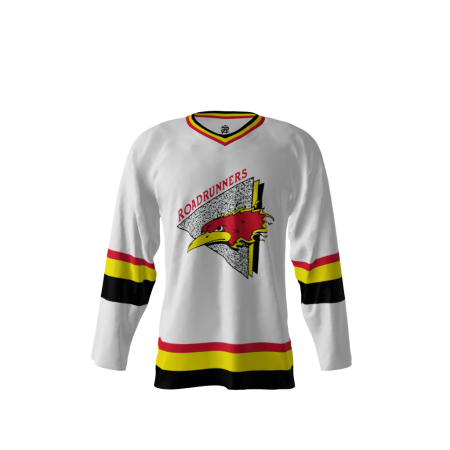 Roadrunners White Hockey Jersey