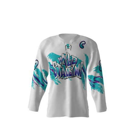 Wyld Stallyns White Hockey Jersey