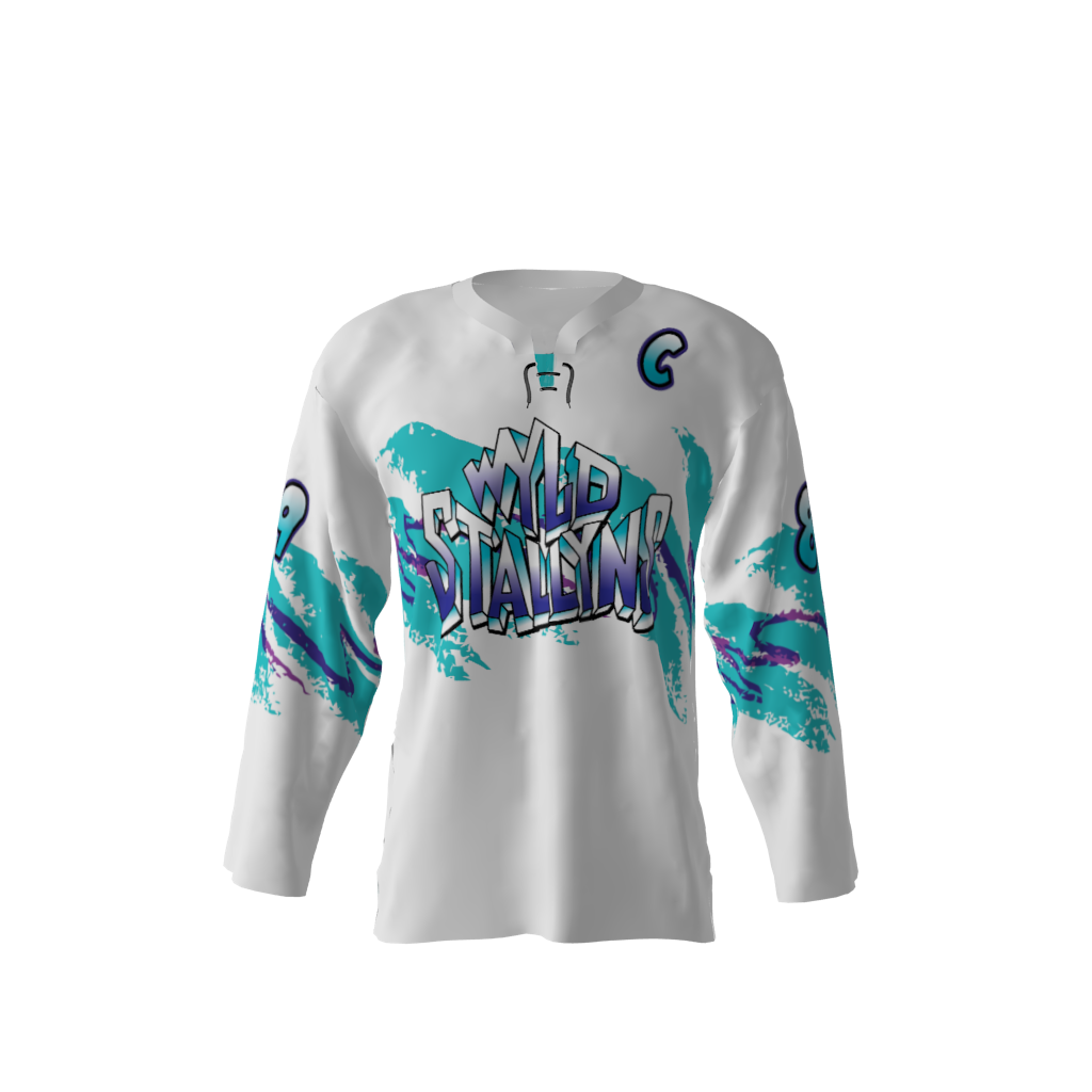 Wyld Stallyns White Hockey Jersey