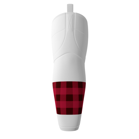 Lumberjacks White Ice Hockey Socks