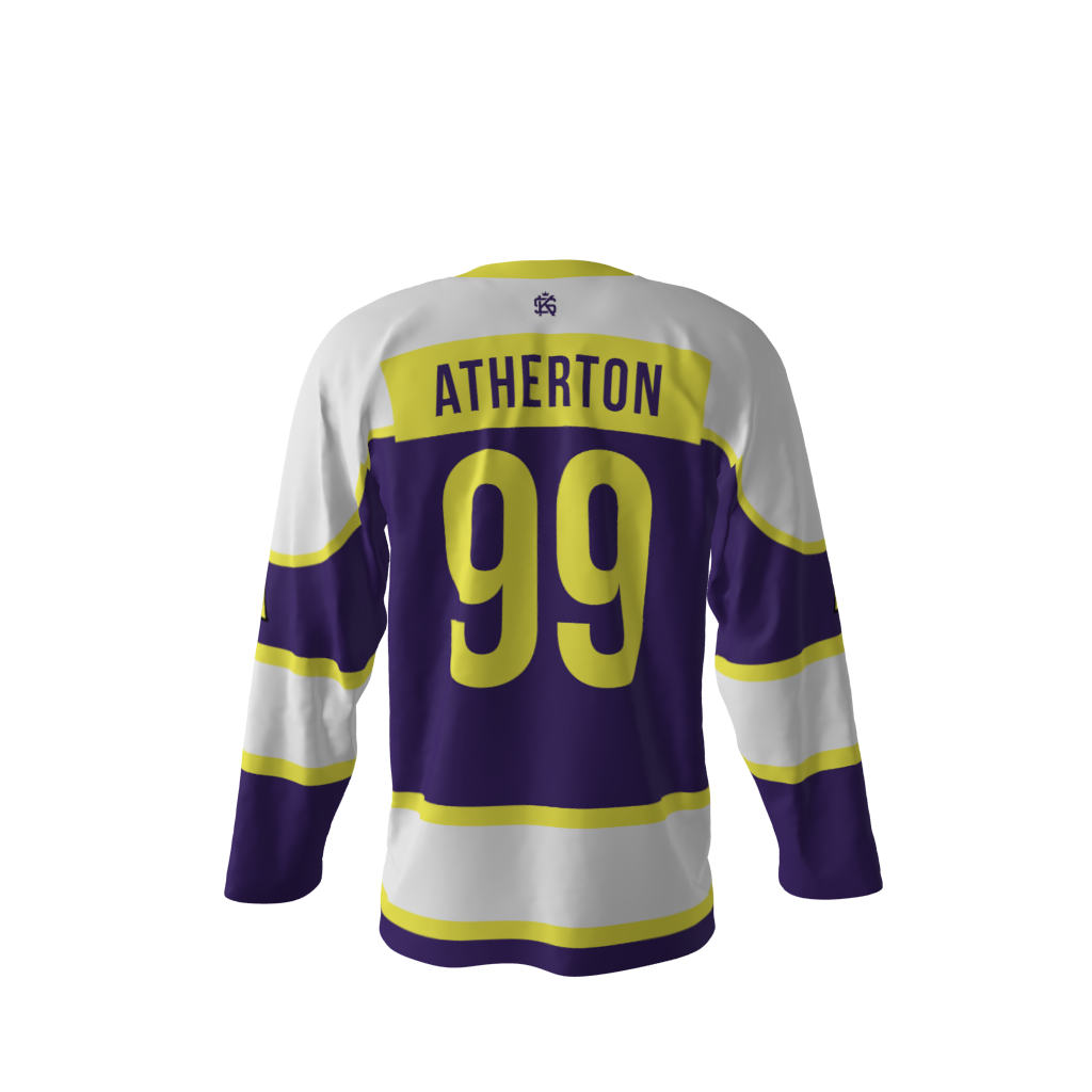 Mishawaka Mutants Purple Hockey Jersey - Image 3