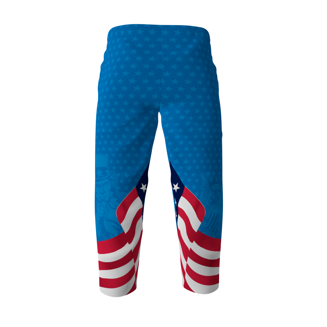 Star Spangled Danglers Inline Hockey Pants - Image 4
