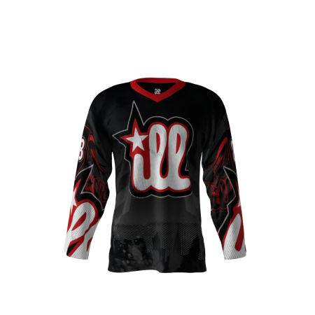 iLL Black Hockey Jersey