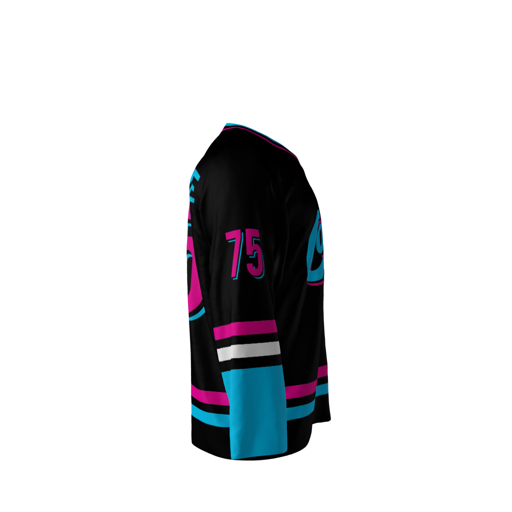 Caliente Pantalones Miami Vice Hockey Jersey - Image 4