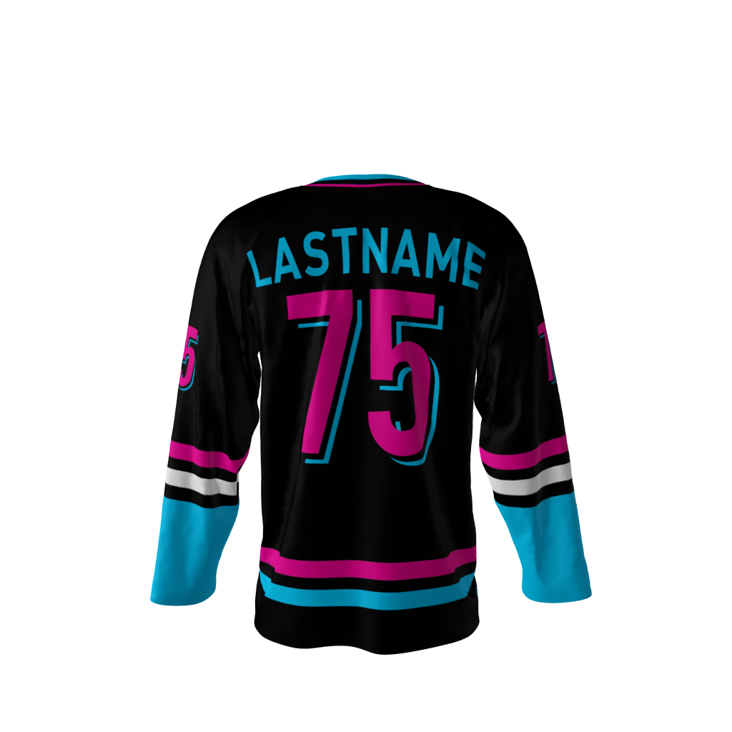 Caliente Pantalones Miami Vice Hockey Jersey - Image 3