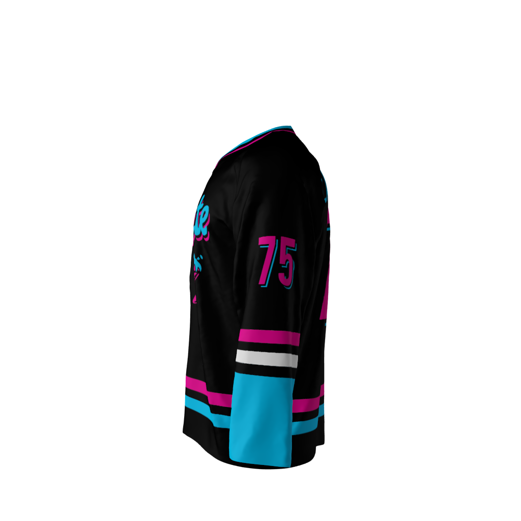 Caliente Pantalones Miami Vice Hockey Jersey - Image 2