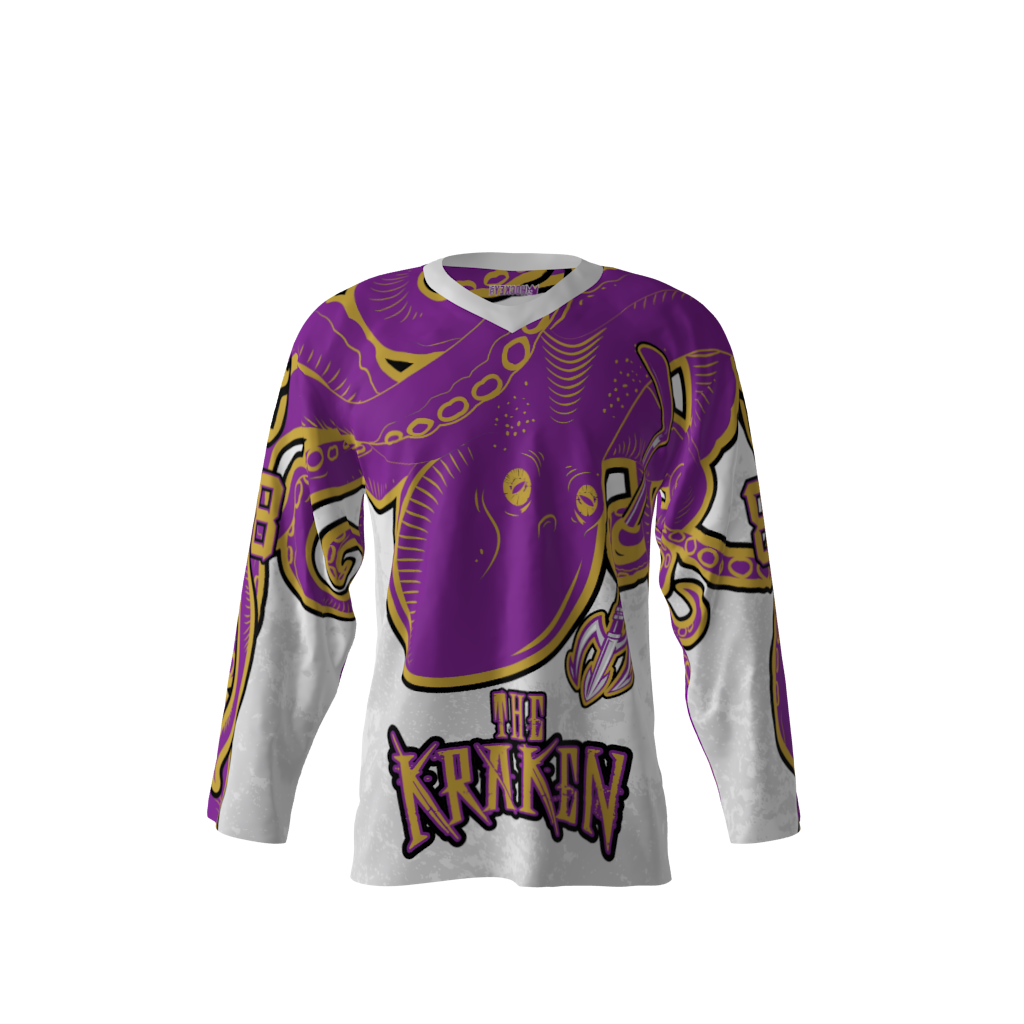 Kraken White Hockey Jersey