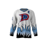 Blue Devils White Hockey Jersey