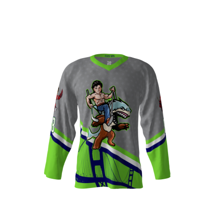 The Rippers Silver Hockey Jersey