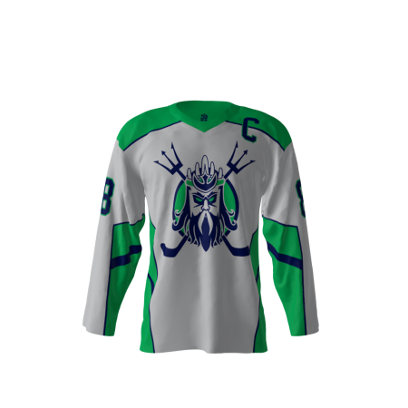 Poseidon Gray Hockey Jersey