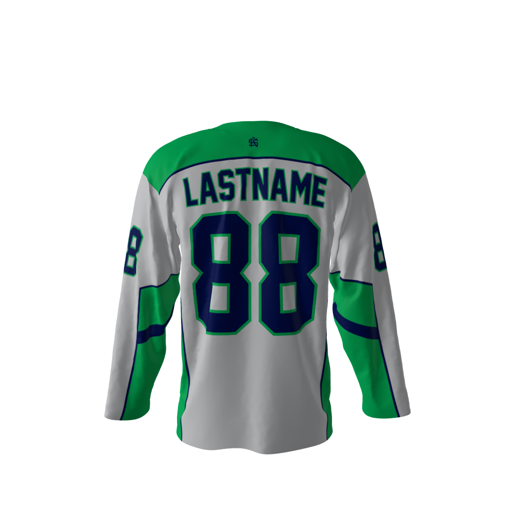 Poseidon Gray Hockey Jersey - Image 3