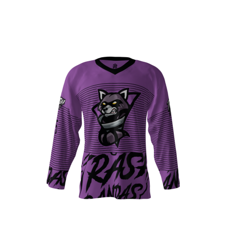 Trash Pandas Purple Hockey Jersey