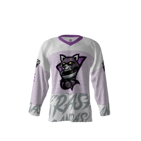 Trash Pandas White Hockey Jersey